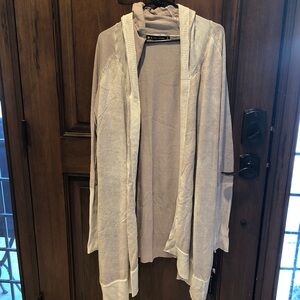 Blanc Noir Heather Knit Cardigan